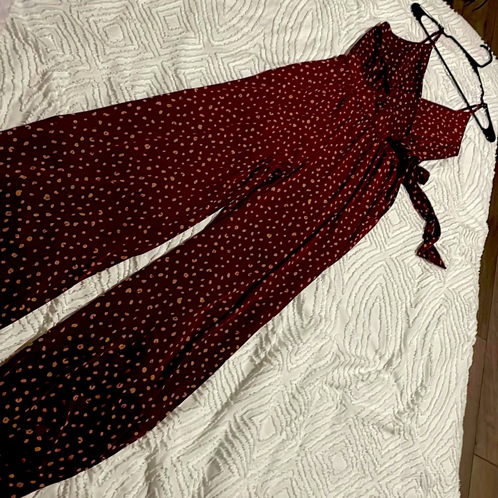 Kaileigh Rochelle knit  jumpsuit with pockets size Medium